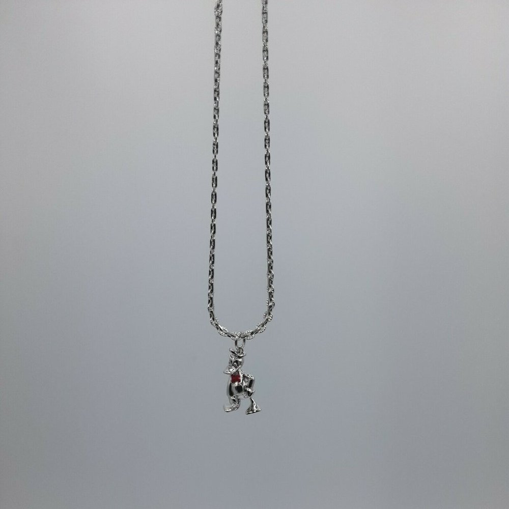 Disney x Coach Silver Donald Duck Necklace - 89801 - Picture 7 of 10